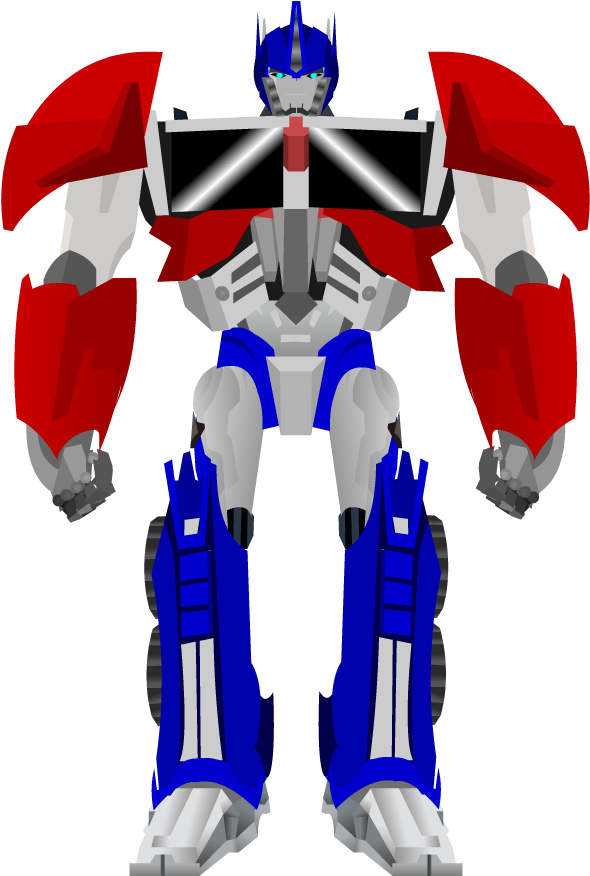 Transformer Clip Optimus Prime Vector Download - Imagenes De Transformers Prime Optimus Prime (667x875), Png Download