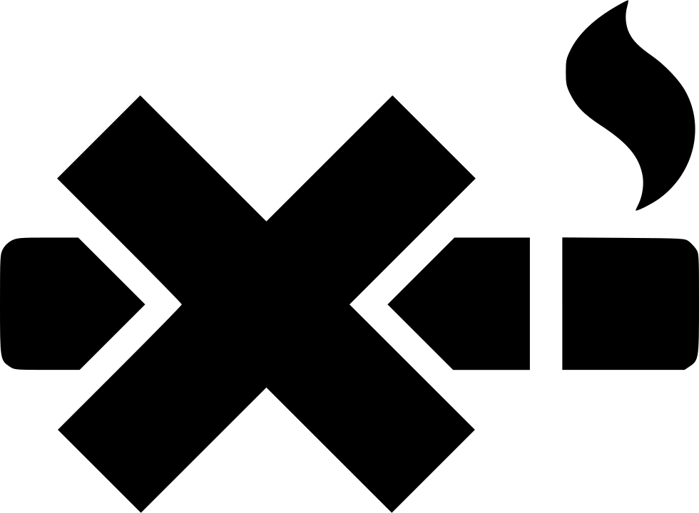 No Smoking - - Icon (980x720), Png Download