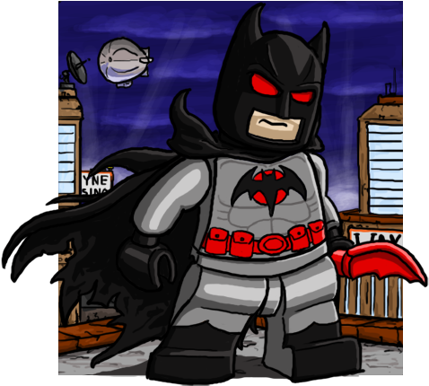 Lego Flashpoint Batman - Lego Reverse Flash New 52 (510x437), Png Download