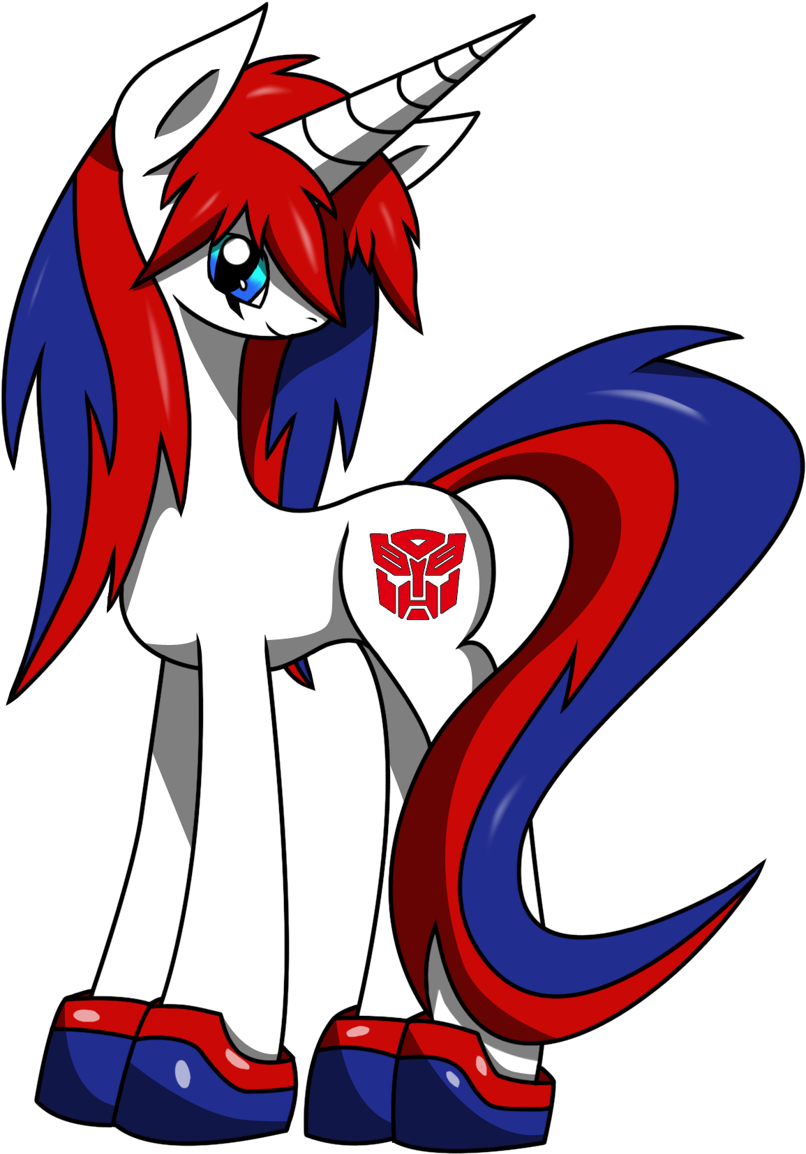 Optimus - Megatron (1492x1927), Png Download