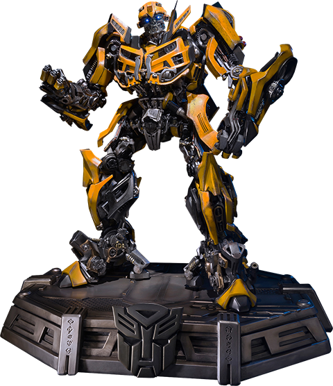 22" Transformers Polystone Statue Bumblebee - Transformers Bumblebee Statue (480x556), Png Download
