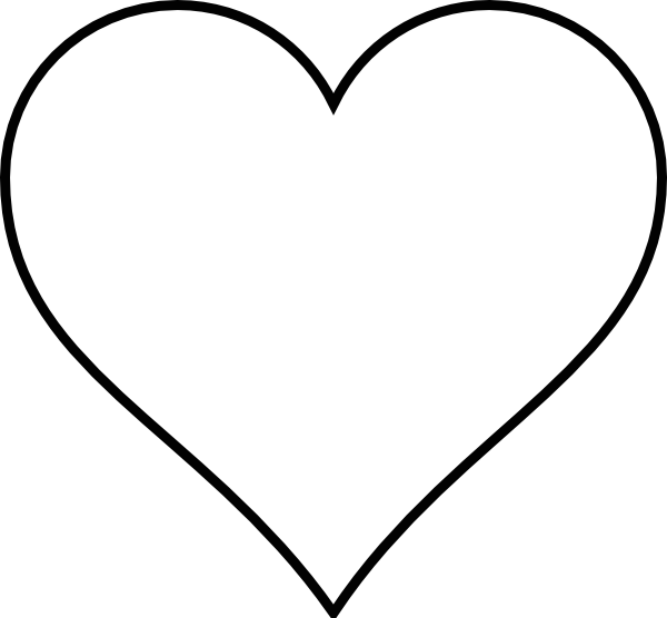 Clipart Info - Heart Icon Png White (600x556), Png Download