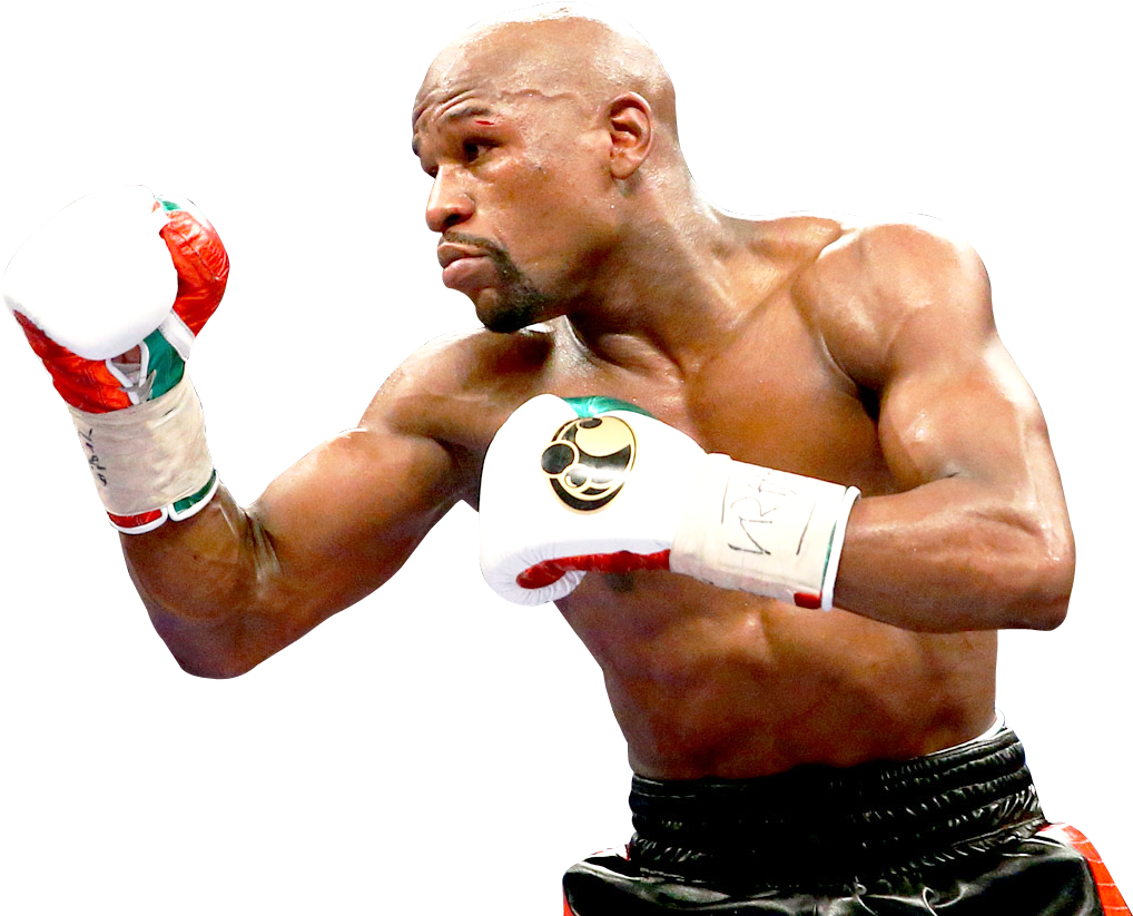 Floyd Mayweather Png Transparent Image - Floyd Mayweather No Background (1109x876), Png Download
