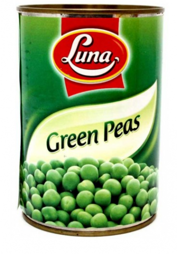 Luna Green Peas 400gm (500x500), Png Download