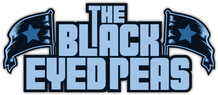 The Black Eyed Peas Logo Art 1 - Black Eyed Peas Logo Png (800x310), Png Download