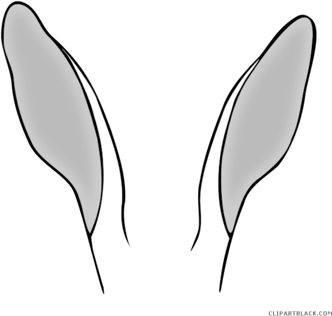Bunny Ears Clipart - Clip Art (700x647), Png Download