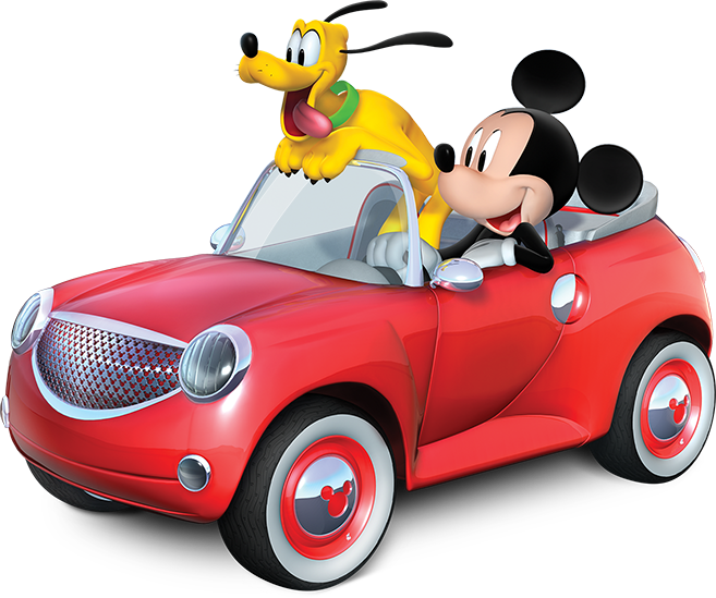 Car Clipart Mickey Mouse Clubhouse (657x549), Png Download