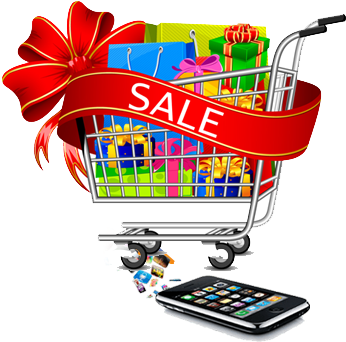 E-commerce Shopping Cart - True Utility Stylus Pen (black) (381x396), Png Download