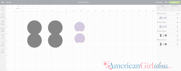 Diy American Girl Doll Mickey Ears For Disneyland - American Girl (600x237), Png Download
