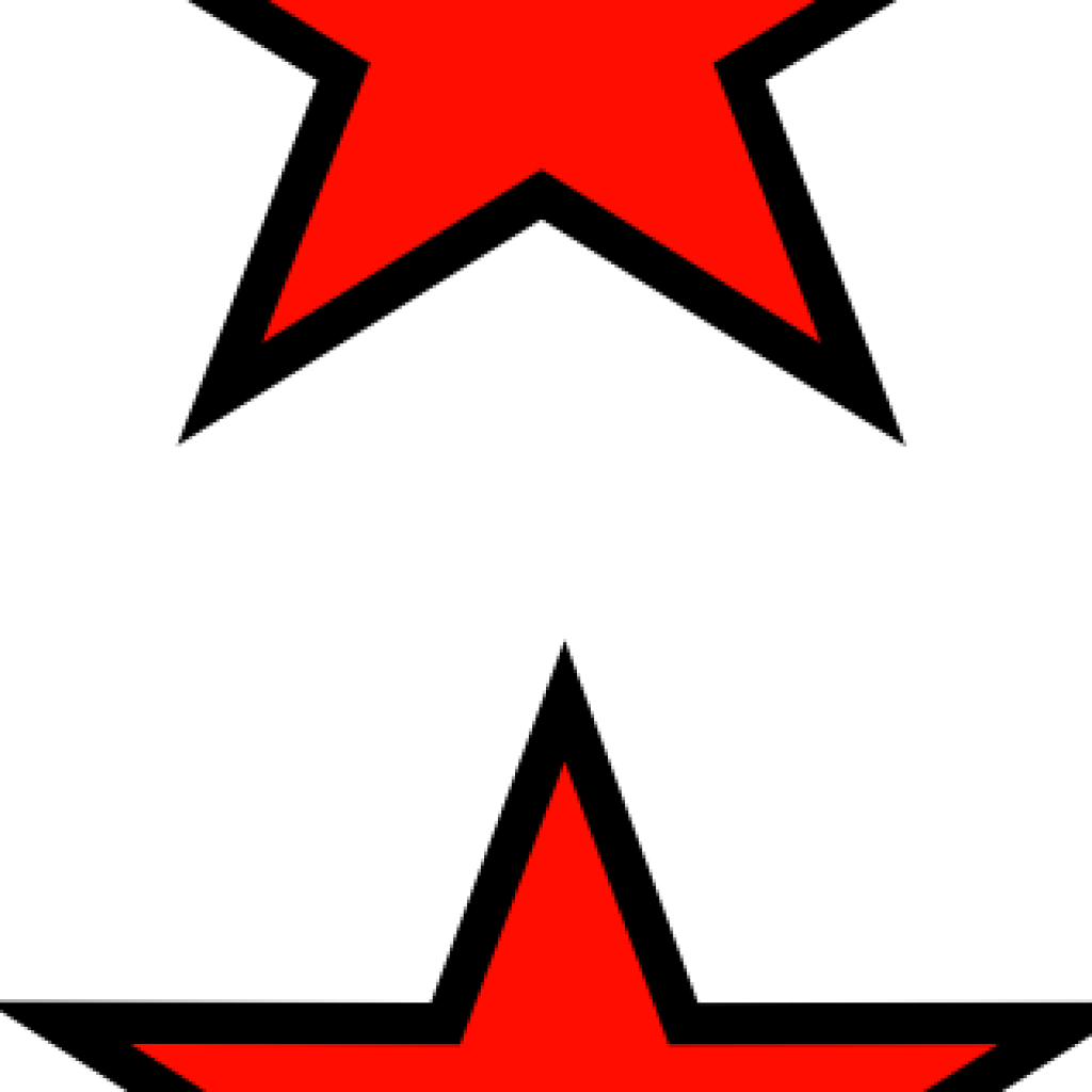 Red Star Clipart Free Clipart Download - Star In Red Color (1024x1024), Png Download