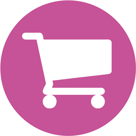 Map Icons Shopping Center - Buy Icon White Png (501x501), Png Download