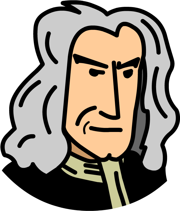 Sir Isaac Newton Clip Art (880x880), Png Download