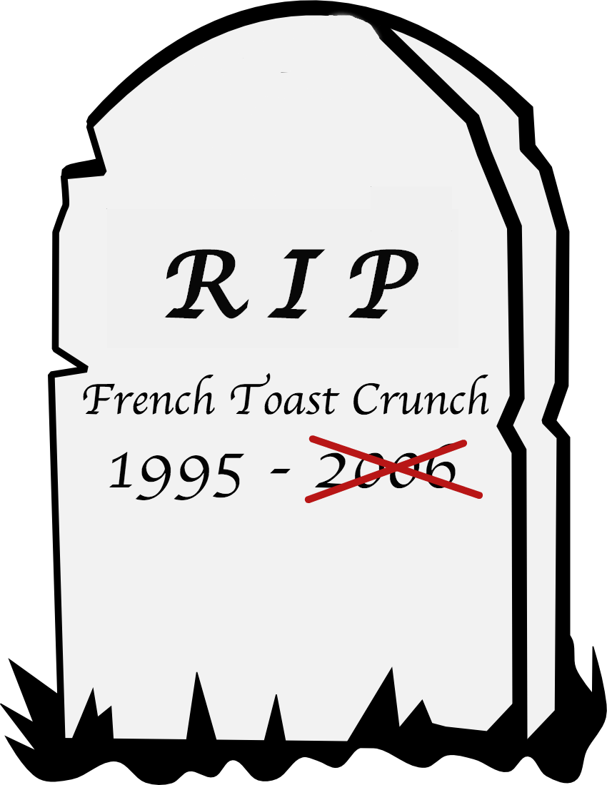 Image Depicting A Cartoon Tombstone With "french Toast - Grave Clipart (850x1100), Png Download
