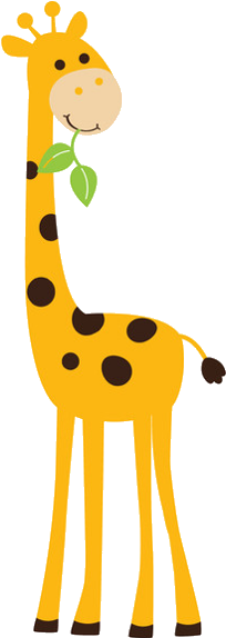 65 Free Giraffe Clip Art - Animals And Tree Wall Sticker (600x600), Png Download