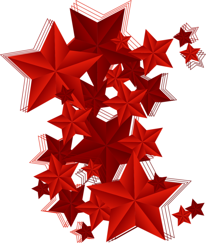 Red Stars Png - Красные Звезды Png (677x800), Png Download