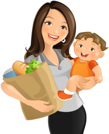 Free Icons Png - Mom Clipart (450x450), Png Download