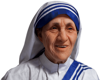 Mother Teresa Smiling - Mother Teresa (400x400), Png Download