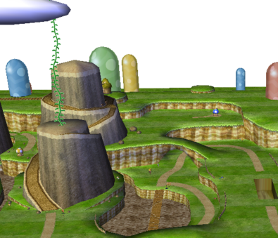 Marioparty9map00bridge - Portable Network Graphics (395x339), Png Download