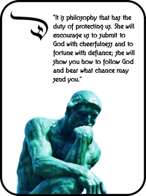 The Thinker - Deism (301x404), Png Download