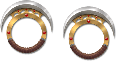 Ranged Super Chakram Jewels - Shadow Fight 2 Chakram (778x302), Png Download