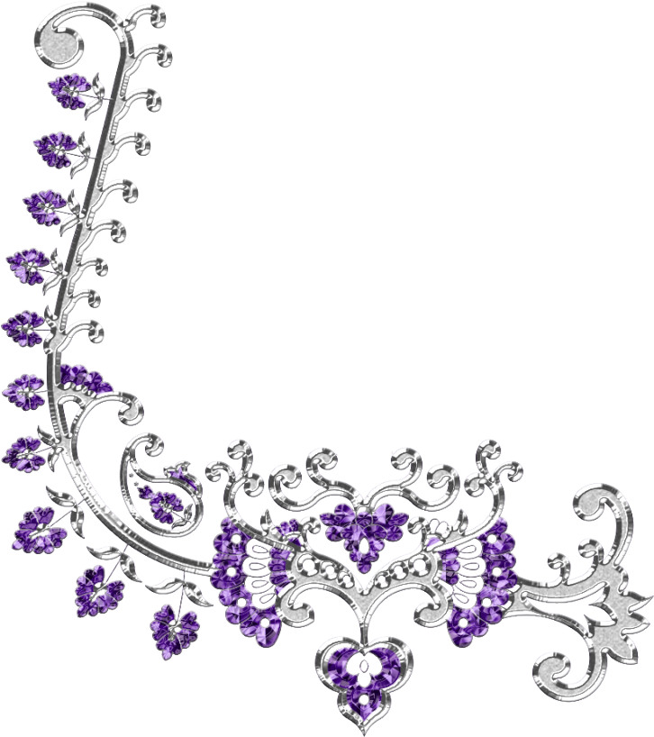 Google Search Pinterest Scrap - Jewel Border (725x870), Png Download