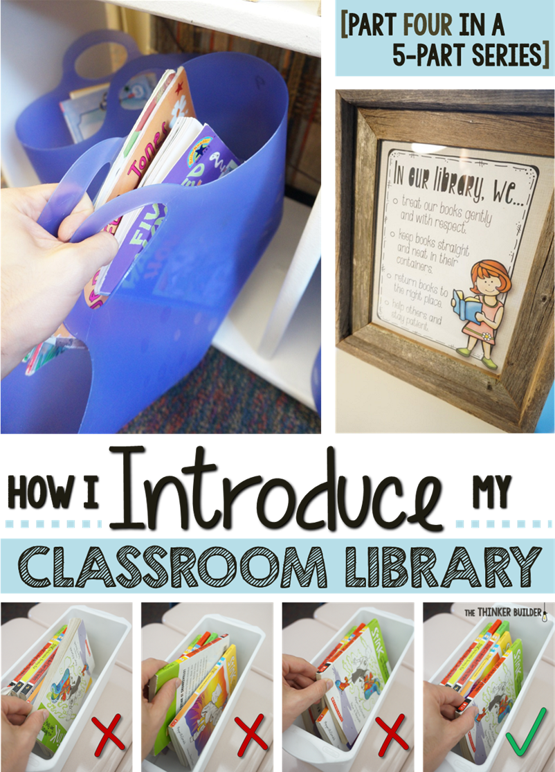 How I Introduce My Classroom Library [part Four In - Classroom (802x1115), Png Download