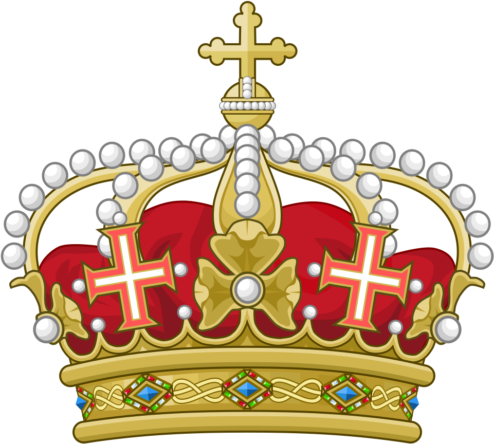 Crown Coroa Real Heraldry Coat Of Arms Royal Family - Royal Crown Of Italy (980x899), Png Download
