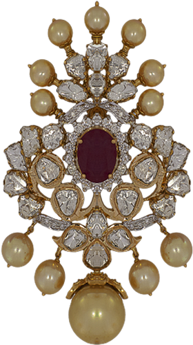 Find Your Perfect Accessory At Vijay Vithaldas Jewellers - Gemstone (600x550), Png Download