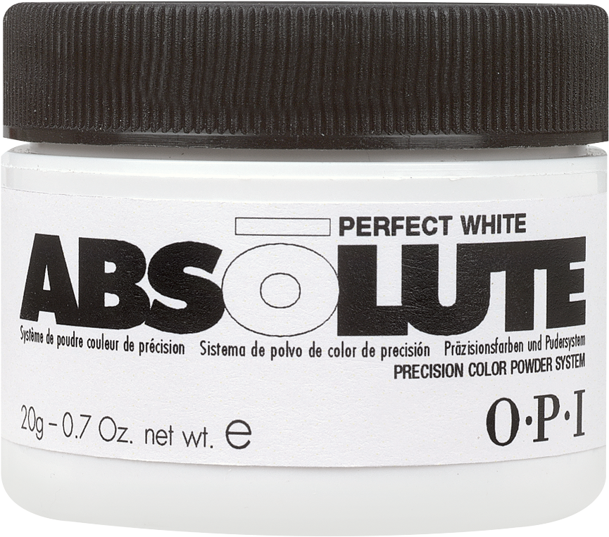 Perfect White Powder - Opi Absolute Acrylic Powder Translucent Pink (1600x1600), Png Download