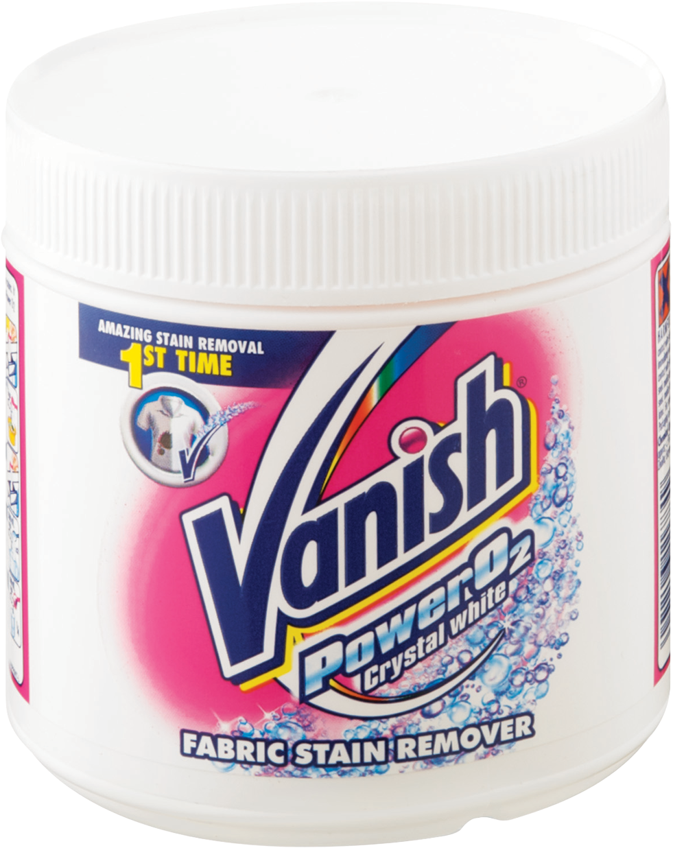 Vanish Crystal Whites Powder 400g - Vanish Oxi Action (1500x1500), Png Download