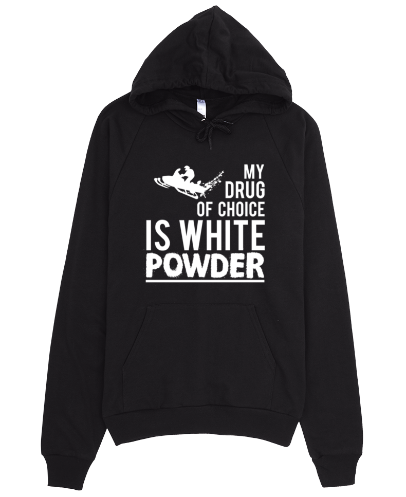 White Powder - Lit Hoodie (1000x1000), Png Download