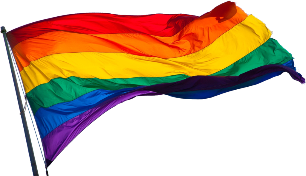 20th Century • Lgbt - Gay Pride Flag Png (1024x591), Png Download