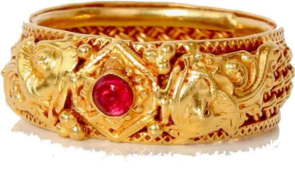 Jewellery Png Image - Golden Bracelet Png (680x408), Png Download