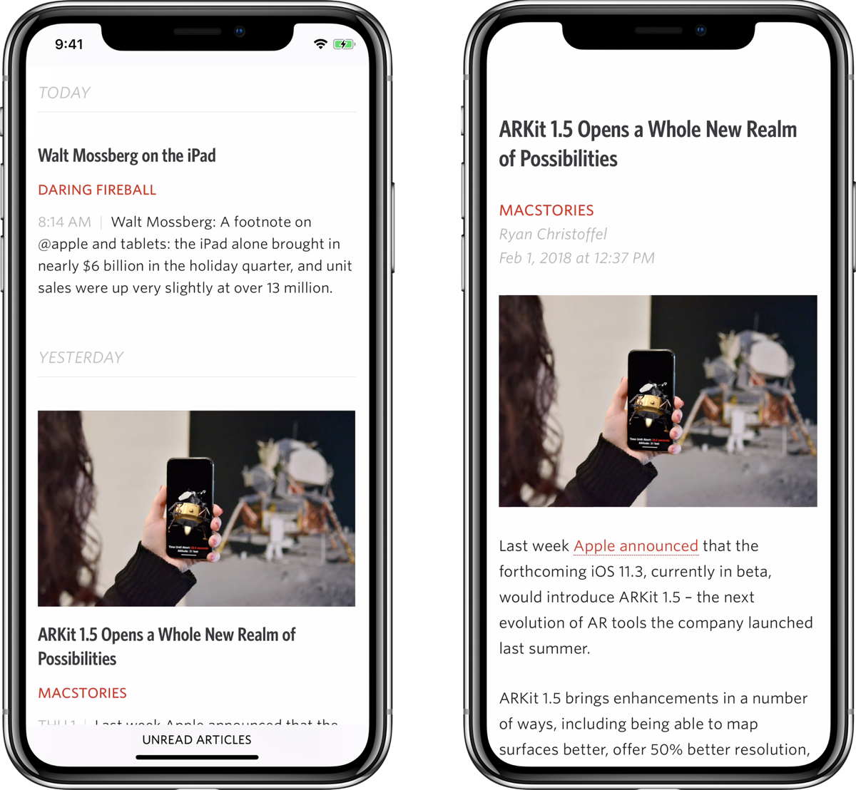 9 Adds A New Design For The Iphone X, Support For Inoreader, - Twitter Ios App Iphone X (1200x1108), Png Download