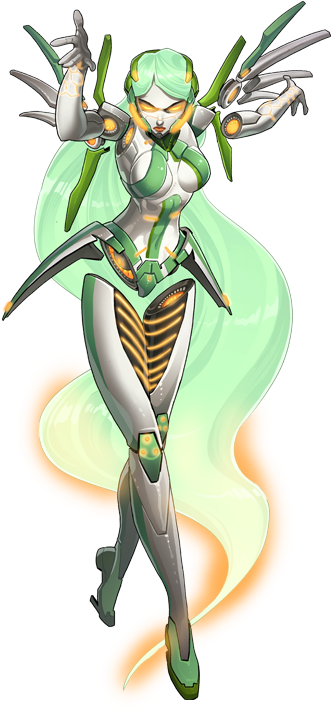 Cb Aristeia Parvati Art - Infinity The Game (502x720), Png Download