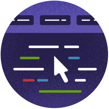 Clickable Logs - Circle (355x355), Png Download