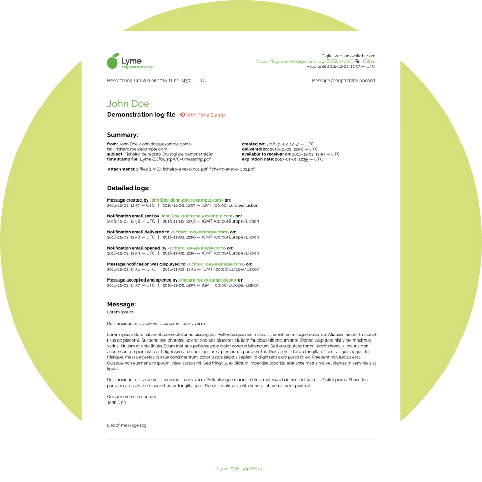 The Log File - Circle (940x940), Png Download