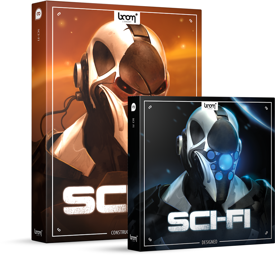 Sci-fi Sound Effects Library Product Box - Futuristic Red Bullet Sci Fi (1000x900), Png Download