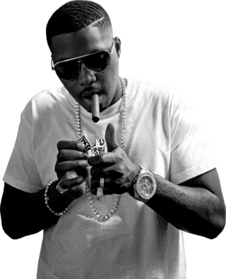 Nasir Jones - Nas And Jay Z And Biggie (324x400), Png Download