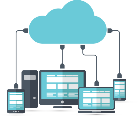 Advantages Of Cloud Computing - Virtual Cloud (450x379), Png Download