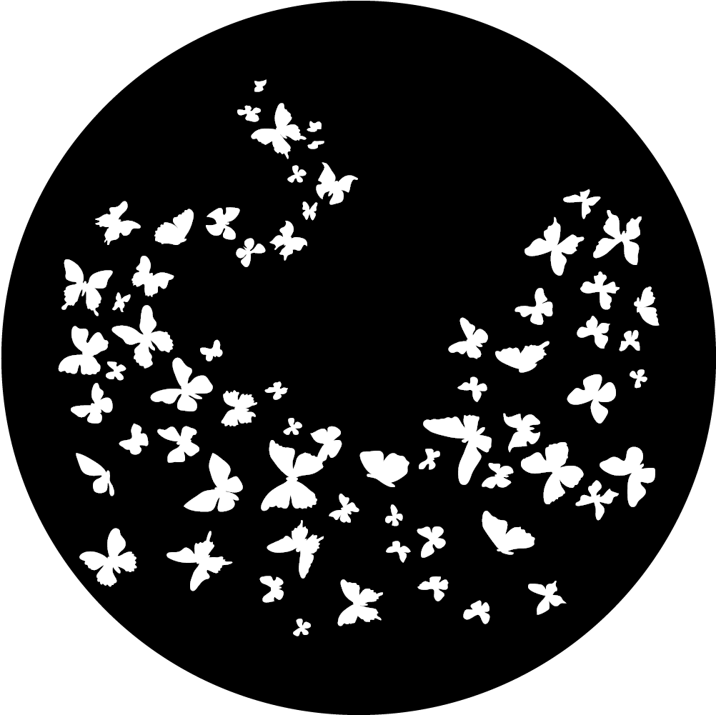 Apollo Design Me-9005 Butter Flurry Pattern - Butter Flurry - Apollo Gobo #9005 (1200x1200), Png Download