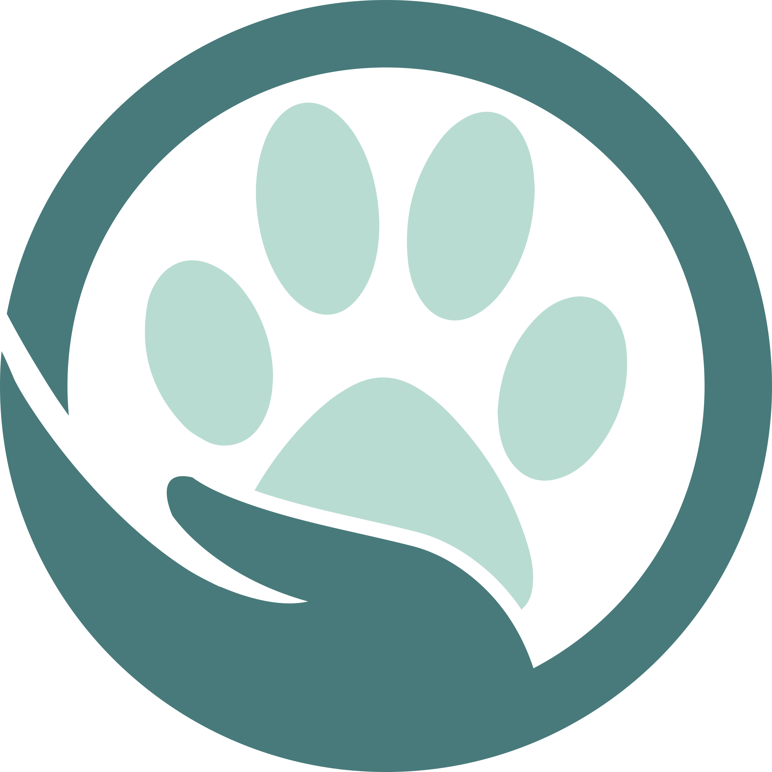 Helping Paw Circle - Gloucester Road Tube Station (2500x2500), Png Download