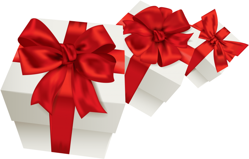 Free Png Gift Boxes Png Images Transparent - Gift Boxes Red Png (850x541), Png Download