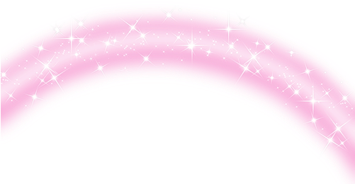 Tumblr Sticker - Arcoiris Con Destellos Png (500x271), Png Download