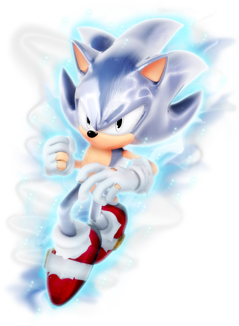 What If Sonic As Ultra Instinct Mastered By Nibroc - Mastered Ultra Instinct Sonic (766x1043), Png Download