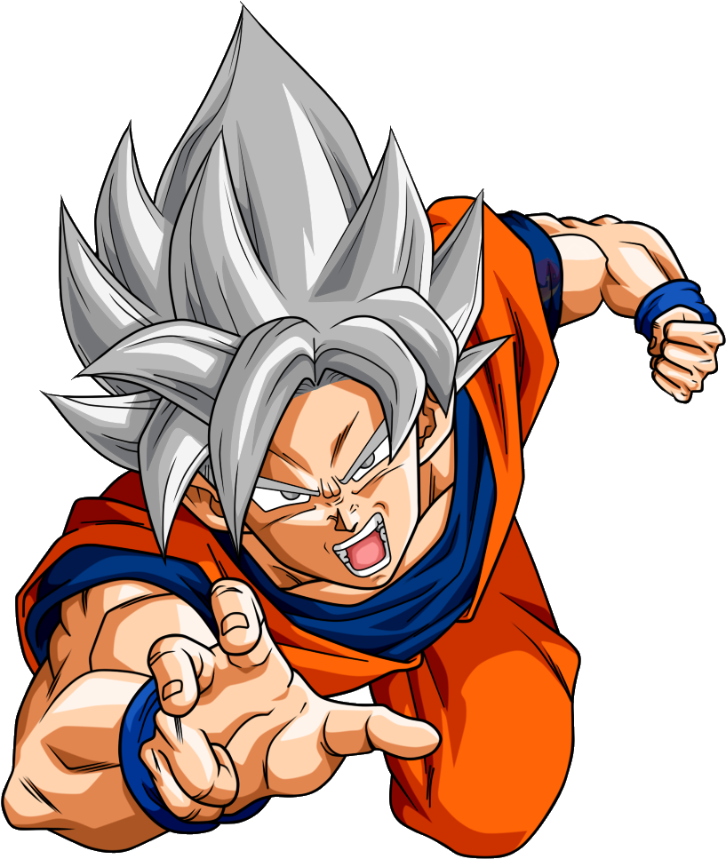 Goku Super Saiyan God White By Hinasatosuper By Hinasatosuper - Mastered Ui Goku Ui No Background (819x976), Png Download