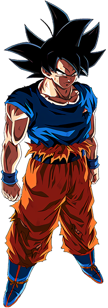 Hydros // Dokkanart On Twitter - Ultra Instinct Sign Goku (900x1200), Png Download