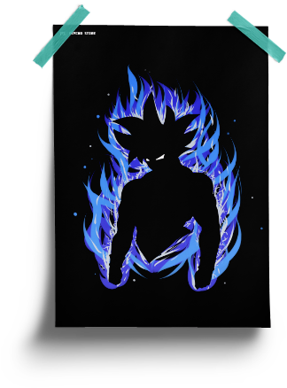 Goku Ultra Instinct Logo (440x478), Png Download