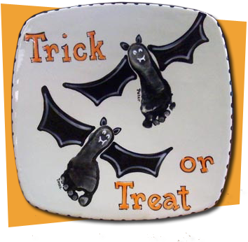 Any - Halloween Crafts With Hands And Feet (360x360), Png Download