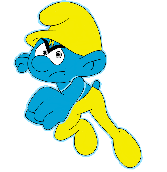 Hero Ultra Instinct Sign - Cartoon (541x559), Png Download